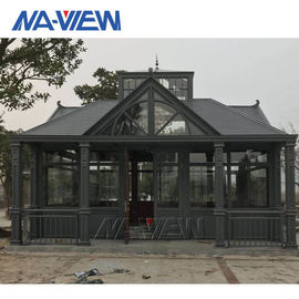 Chine Addition de Sunroom de toit de pignon de PVDF dessus aux conservatoires de Four Seasons de Chambre usine