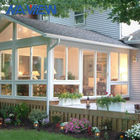 A annoncé des clôtures de patio de Sunroom de toit de pignon plus la couleur adaptée aux besoins du client fournisseur