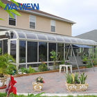 Sunroom incurvé par clôtures de cadre en acier de Sunroom de toit de plate-forme de Four Seasons fournisseur
