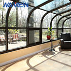 Sunroom en verre en aluminium préfabriqué d'intérieur de clôture de patio de 4 saisons fournisseur