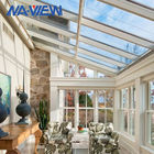 4 saisons choisissent le Sunroom de toit de pente toute l'addition en verre de clôtures de Sunroom fournisseur