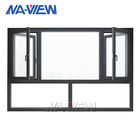 Tissu pour rideaux en aluminium Windows de Guandong Naview avec le verre teinté fournisseur