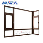Vente en gros en aluminium de Windows de tissu pour rideaux de cadre des prix bon marché pour le matériau de construction en Indonésie fournisseur