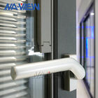 Fenêtre en aluminium de tissu pour rideaux de nouveau de conception d'usine de Guangdong NAVIEW profil d'alliage fournisseur