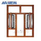 Prix de fenêtre en aluminium de tissu pour rideaux de Guangdong NAVIEW nouveaux et de conception de portes fournisseur