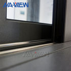 Prix en verre en aluminium bon marché de fenêtre et de porte de glissement de nouvelle image de conception de Guangdong NAVIEW double fournisseur