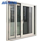 Fenêtre de glissement en aluminium de Guangdong NAVIEW avec la fenêtre de glissement horizontale de gril pour des projets de villa fournisseur