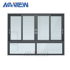 Fenêtre coulissante de glaçage en aluminium de pli de Bi de coupure thermique insonorisée horizontale de Guangdong NAVIEW fournisseur