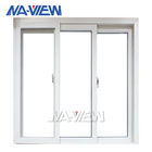 Conception électronique de Guangdong NAVIEW plus défunte glissant des modèles de fenêtre en aluminium glaçant le verre fournisseur
