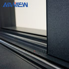 Le prix 6063 de Guangdong NAVIEW a anodisé la porte en verre et la fenêtre de glissement en aluminium fournisseur