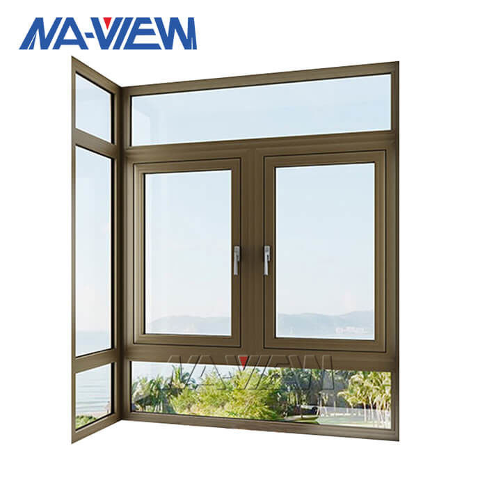 Fenêtre en aluminium de tissu pour rideaux de profil de bande de revêtement thermoisolant de poudre fournisseur