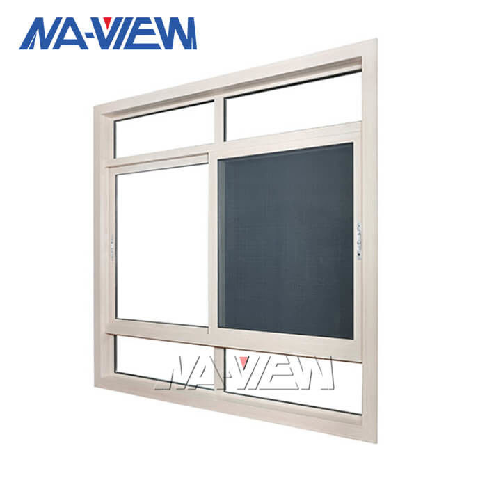 Guangdong NAVIEW Windows en aluminium et fenêtre de glissement en verre en aluminium de portes double fournisseur