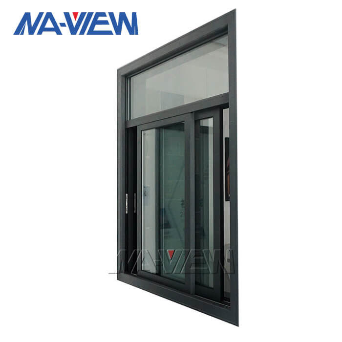 Le prix 6063 de Guangdong NAVIEW a anodisé la porte en verre et la fenêtre de glissement en aluminium fournisseur