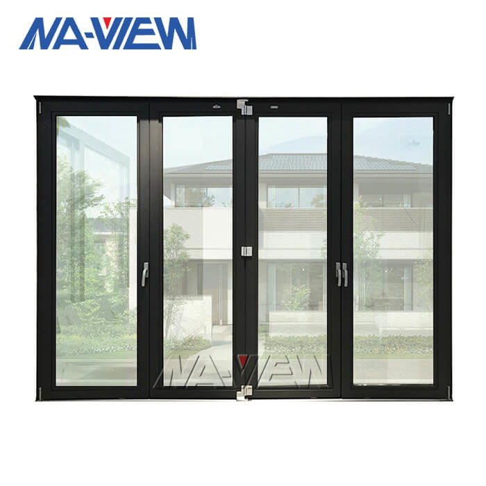 La fenêtre de système de Guangdong NAVIEW Ash Black Aluminum Sliding Window sur le prix d'occasion est disponible pour l'appartement d'hôtel fournisseur