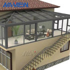 Établissez une addition moderne d'extension de Sunroom de Sunroom de toit de pignon attachée à la Chambre fournisseur