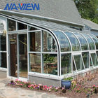 Sunroom en verre en aluminium préfabriqué d'intérieur de clôture de patio de 4 saisons fournisseur