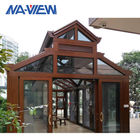 Belvédère en aluminium de patio de belvédère préfabriqué de toit en métal fait sur commande fournisseur