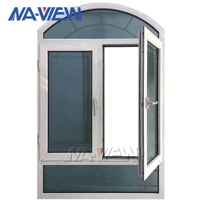Tissu pour rideaux en aluminium Windows de verre trempé de double de Guangdong NAVIEW fournisseur